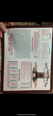 Menu photo 2 Three Boys From Italy Corp Northvale, NJ Menu photo 2 Three Boys From Italy Corp Northvale, NJ