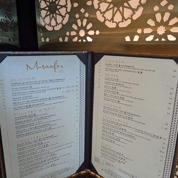Musaafer - Menu - Indian Near Me - Houston, Texas Musaafer - Menu - Indian Near Me - Houston, Texas