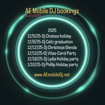 AE Mobile Dj - DJs Near Me AE Mobile Dj - DJs Near Me