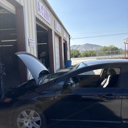 JB Smog Check - Car getting checked.