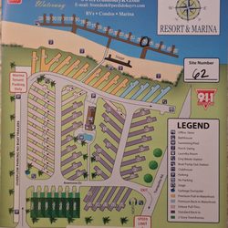 Perdido Key RV Resort & Marina - The RV park and marina layout