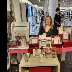 Calligraphy by Elaine - Writing for Cartier, at Nordstrom, Merrick Park, Coral Gables, Fl December 2022