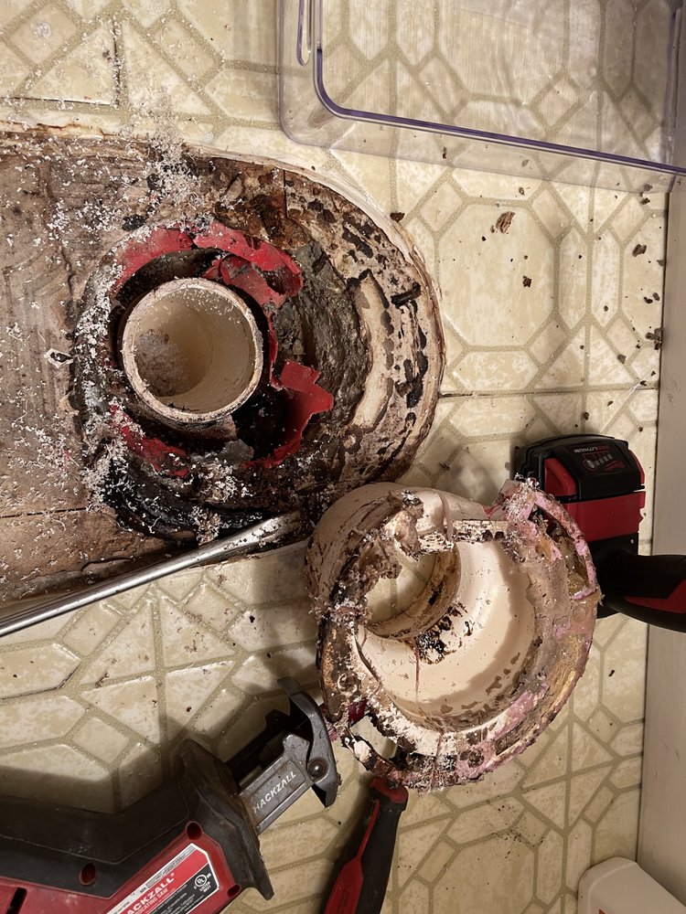 Slide of Blackwater Drain Cleaning