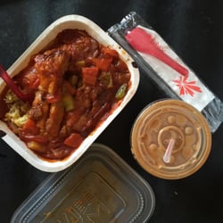 美心MX - Tomato pork with rice. Best hangover comfort food.