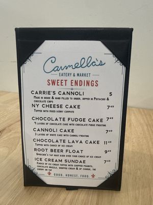 Menu photo 1 Carmella's Denver, CO