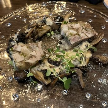 natuRe waikiki - Pork Headcheese and Mushroom Terrine - French Near Me - Honolulu, Hawaii natuRe waikiki - Pork Headcheese and Mushroom Terrine - French Near Me - Honolulu, Hawaii