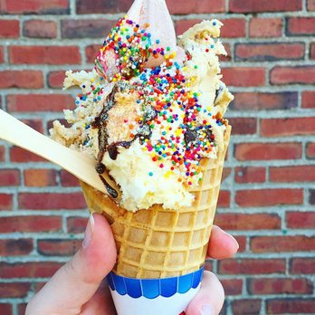 MN Nice Cream - Chocolate Vanilla Twist burried under cheesecake, cookie dough, sprinkles, and glitter. - Ice Cream & Frozen Yogurt Near Me - Minneapolis, Minnesota MN Nice Cream - Chocolate Vanilla Twist burried under cheesecake, cookie dough, sprinkles, and glitter. - Ice Cream & Frozen Yogurt Near Me - Minneapolis, Minnesota