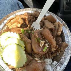 World Famous Yum Yum Asian Food Truck - Adobo chicken bowl