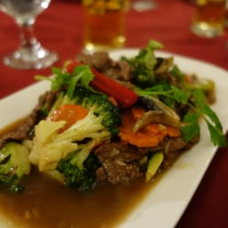 Beef with Vegetables ($13.95)