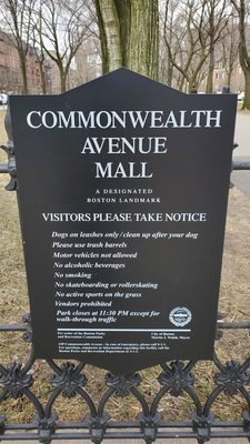 Commonwealth Avenue Mall by null