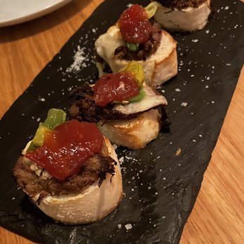 Bulla Gastrobar - Brisket Montaditos - Spanish Near Me - Plano, Texas
