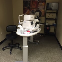 Element Eye Care - The office testing area...were tests are done prior to seeing the doctor