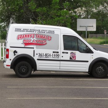 Granny's Tamales - a van parked in a parking lot - Mexican Near Me - Corpus Christi, Texas