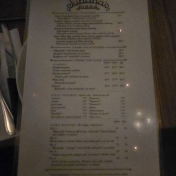 Juliana's - Menu - Pizza Near Me - Brooklyn, New York