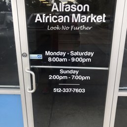 Exterior photo of Alfason African Market - Cedar Park, Texas Exterior photo of Alfason African Market - Cedar Park, Texas