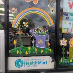 Bakers Drugs - Window painting