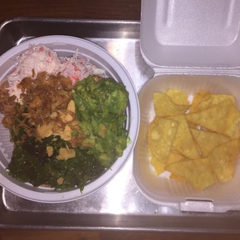 Hokee Poke - Large bowl ($15) with add-ons ($3). - Seafood Near Me - Elk Grove, California Hokee Poke - Large bowl ($15) with add-ons ($3). - Seafood Near Me - Elk Grove, California