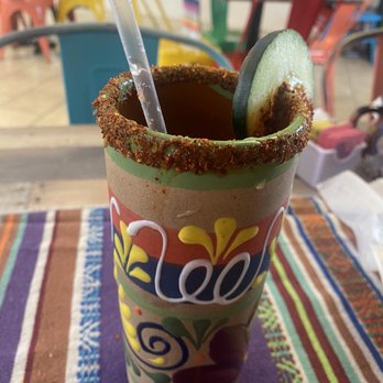 Limon Con Chile - Cucumber lemon water - Mexican Near Me - Odessa, Texas