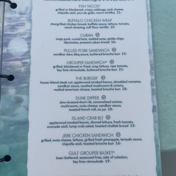 Sandbar - entrees - New American Near Me - Clearwater Beach, Florida Sandbar - entrees - New American Near Me - Clearwater Beach, Florida