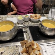 Photo of The Melting Pot - Arlington, TX, United States. cheese fondue