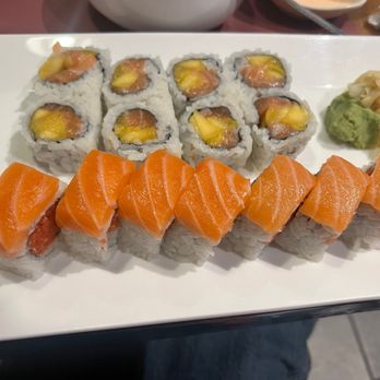 Crazy Sushi - Salmon mango and EST - Sushi Bars Near Me - Jacksonville, Florida