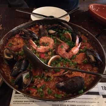 Toro - Seafood paella - Tapas Bars Near Me - Boston, Massachusetts Toro - Seafood paella - Tapas Bars Near Me - Boston, Massachusetts