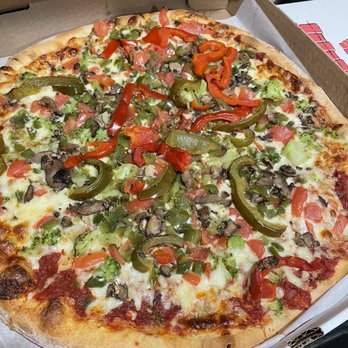Kasa's Pizza - Veggie Lover's Pizza - Pizza Near Me - Cresco, Pennsylvania