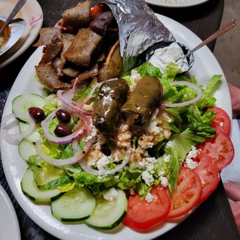 The Caves - Spouse picked beef gyro platter. Amazing! Also leftovers. - Coffee & Tea Near Me - Edgewater, New Jersey The Caves - Spouse picked beef gyro platter. Amazing! Also leftovers. - Coffee & Tea Near Me - Edgewater, New Jersey