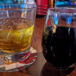 Madison Avenue Pub - Jameson for $9. 14 Hands Cab for $9.
