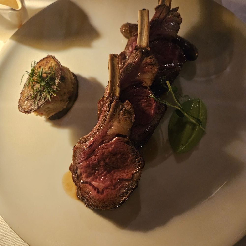 The River Café - Rack of Lamb - New American Near Me - Brooklyn, New York The River Café - Rack of Lamb - New American Near Me - Brooklyn, New York