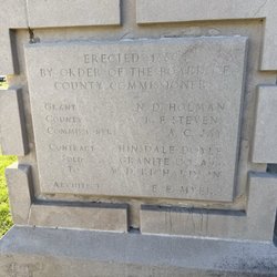 Grant County Courthouse - Cornerstone