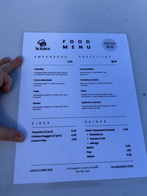 Menu photo 3 Tia Blanca Omaha, NE