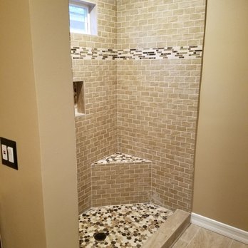 Rite Loom - a walk in shower with a tiled floor - Flooring Near Me - Anaheim, California Rite Loom - a walk in shower with a tiled floor - Flooring Near Me - Anaheim, California