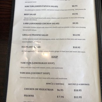 Sala Thai - Salads and Soup - Thai Near Me - Fremont, California