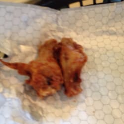 Pizza Hut - These are the wings - just fried chicken not buffalo as stated on the menu.