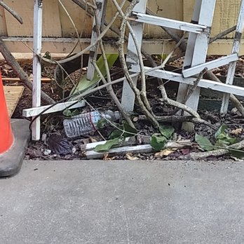 Recon 360 - Trash left after a day's "work" - Damage Restoration Near Me Recon 360 - Trash left after a day's "work" - Damage Restoration Near Me