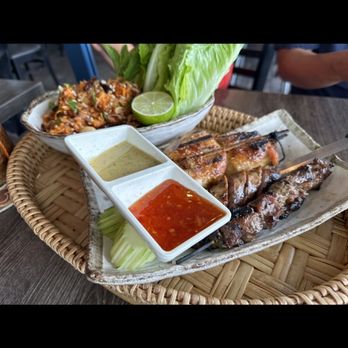Nok’s Kitchen - Bbq combo - Laotian Near Me - Westminster, California Nok’s Kitchen - Bbq combo - Laotian Near Me - Westminster, California