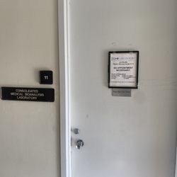 CMB Laboratory - Lab entrance