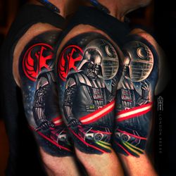 The Black Lantern - Darth vader tie advanced