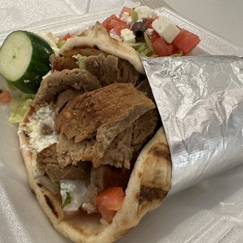 It's Greek to Us - Giant gyro - Greek Near Me - Marietta, Georgia It's Greek to Us - Giant gyro - Greek Near Me - Marietta, Georgia