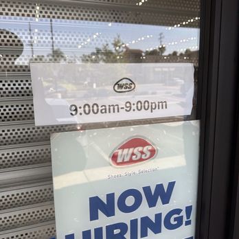 WSS - They open at 9am and it's 9:30 and it not open - Shoe Stores Near Me - Fullerton, California WSS - They open at 9am and it's 9:30 and it not open - Shoe Stores Near Me - Fullerton, California