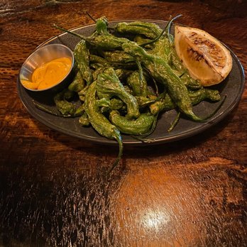 PUBlic Legacy - Shishito Peppers - Cocktail Bars Near Me - Orange, California