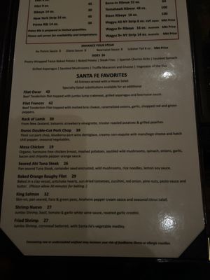 Santa Fe Steakhouse & Cantina by null