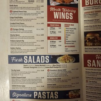 Bubba's 33 - Menu 2024 - Pizza Near Me - Macomb, Michigan