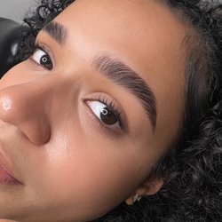 K SoHo Salon - Brow lamination and shaped by Lorraine