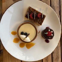 Coast - Our dessert trio.