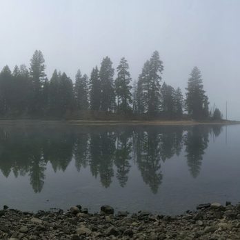 Ponderosa State Park - Foggy day - Boating Near Me - McCall, Idaho Ponderosa State Park - Foggy day - Boating Near Me - McCall, Idaho