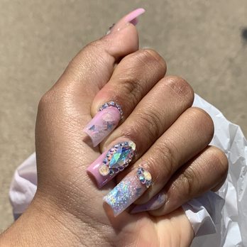Domain Nails & Spa - short freestyle - Nail Salons Near Me - Austin, Texas