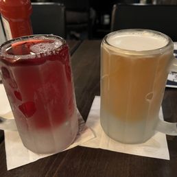 Cranberry Cider and IPA