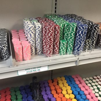Gamblers General Store - Selection of casino chips. - Bookstores Near Me - Las Vegas, Nevada